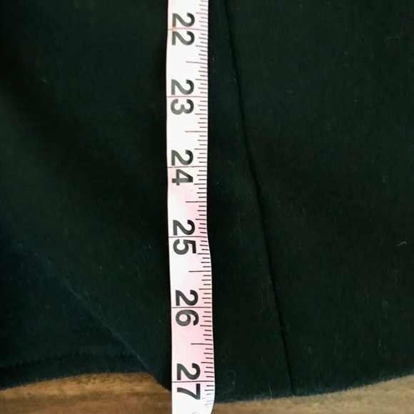 J.Crew Black Wool Classic Double Breasted Pea Coat Jacket Size 8 Preppy Nautical - Picture 12 of 14